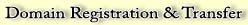 Domain Registration and Trasnfer